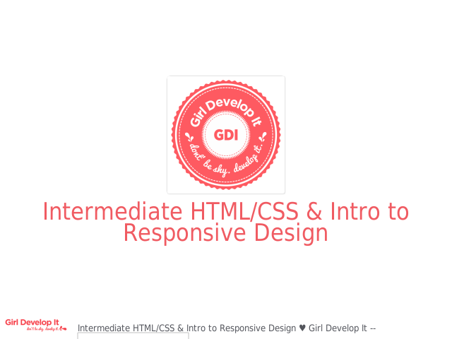 Intermediate HTML/CSS & Intro to Responsive Design – Hero Examples