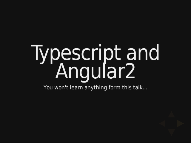 presentation-typescript-ng2