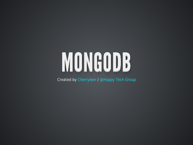 MongoDB