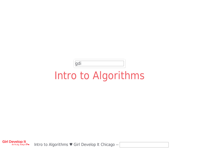 Intro to Algorithms