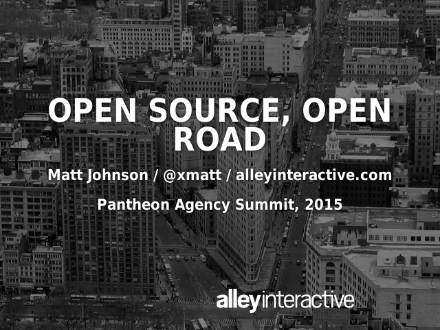 Open Source, Open Road –  – Some History