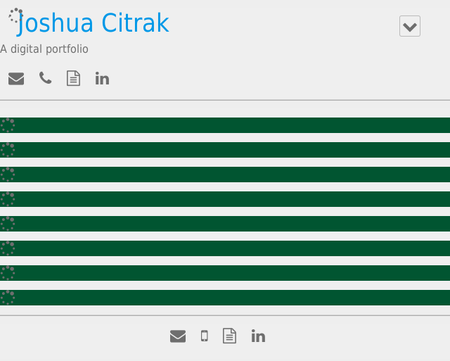 Joshua Citrak
                – Who I am, what I do. – 
                                        A Periodic Table of the Elements