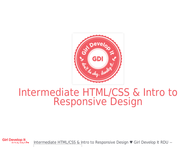 Intermediate HTML/CSS & Intro to Responsive Design – Hero Examples