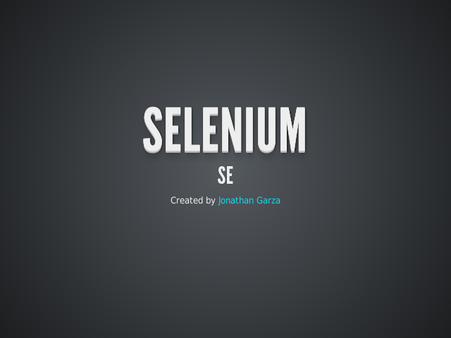 Selenium – Se – Unit Tests vs Functional Tests