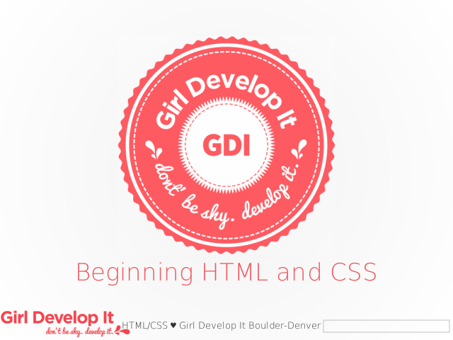 Beginning HTML and CSS – Beginning HTML and CSS