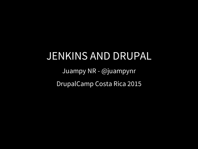 Jenkins and Drupal – Setting up Jenkins – Running cron