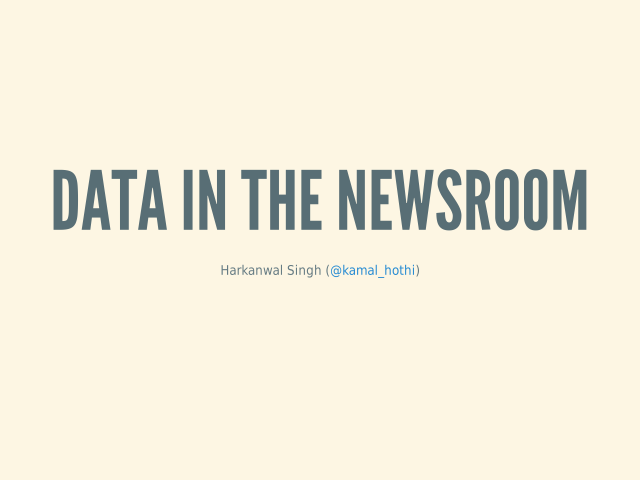 Data in the newsroom – How it works in the newsroom – How StatsNZ data fits into our work