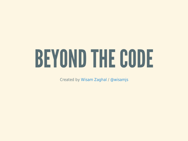 Beyond the code – What is Problem Solving? – What causes these feelings of Anxiety?