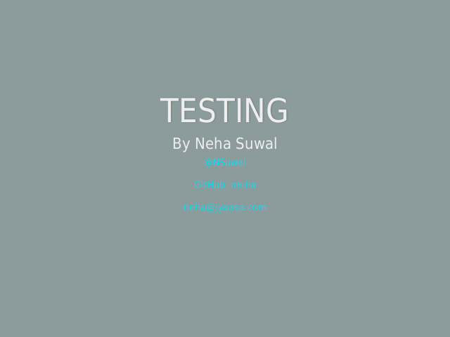 Testing – Rspec