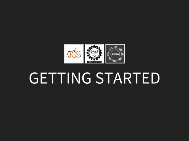 getting started – basic commands