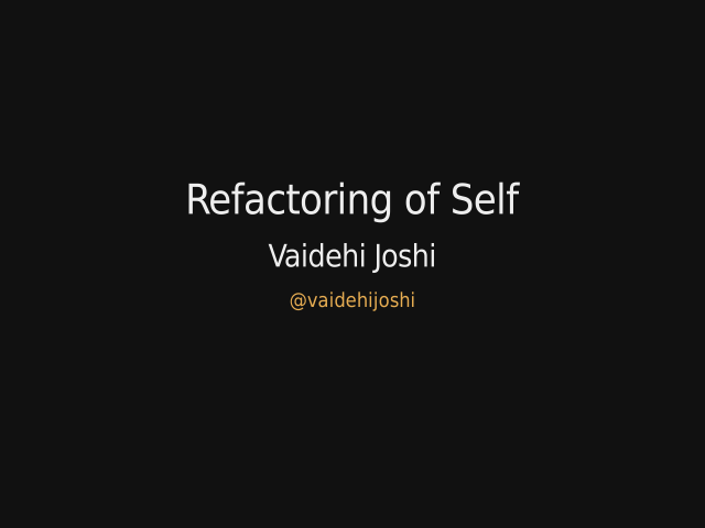 Refactoring-of-Self