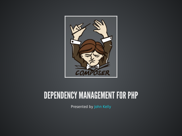 – Dependency Management for PHP – What's wrong with PEAR?