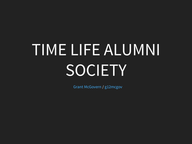 Time Life Alumni Society