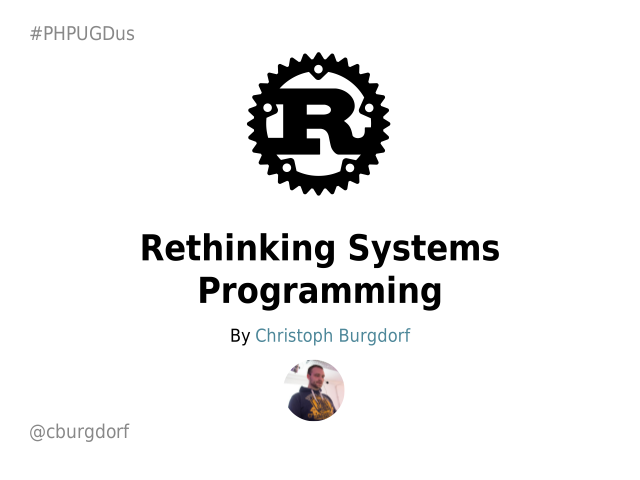 Rethinking Systems Programming