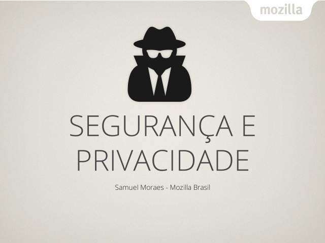 Segurança e Privacidade