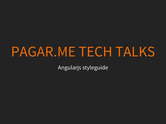 Pagar.me Tech Talks