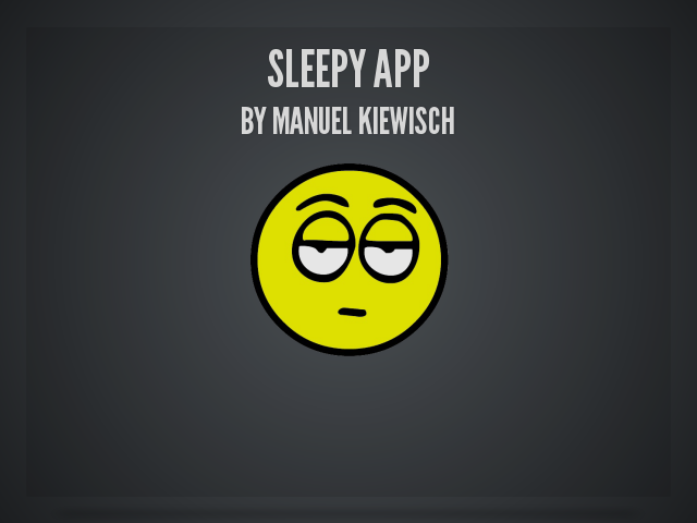 Sleepy App – by Manuel Kiewisch – The heart of sleepy App is the sleep-graph!