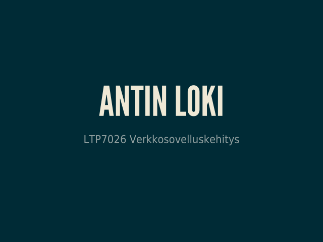 Antin loki