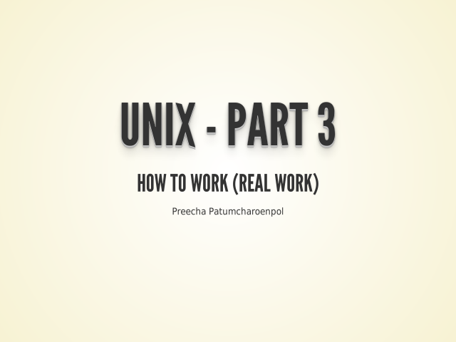 Unix - Part 3 – How to work (real work) – cURL