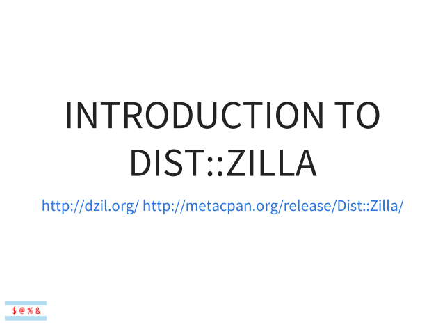 Introduction-to-Dist-Zilla