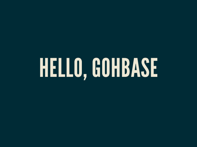 Hello, gohbase –  – HBase Architecture