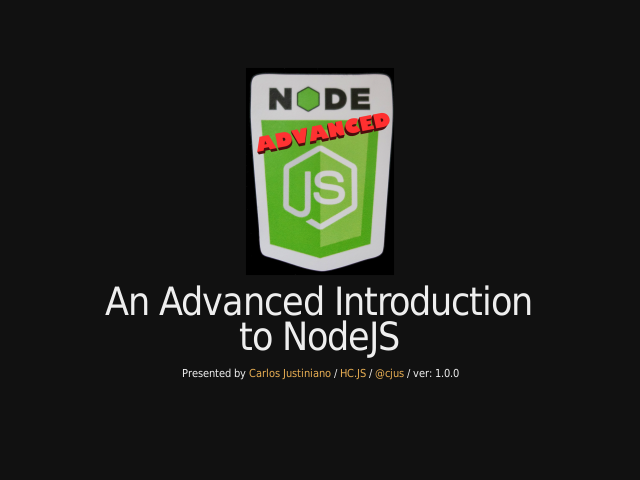 An Advanced Introductionto NodeJS