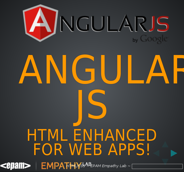 Angular JS – HTML enhanced for web apps!