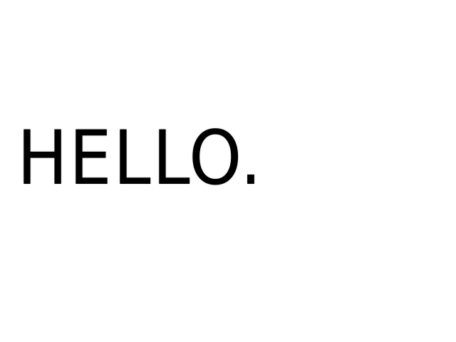 HELLO. – @mhemesath – ME