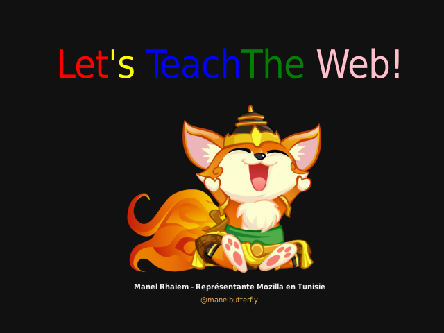 Let's TeachThe Web!  – Mozilla + Web literacy