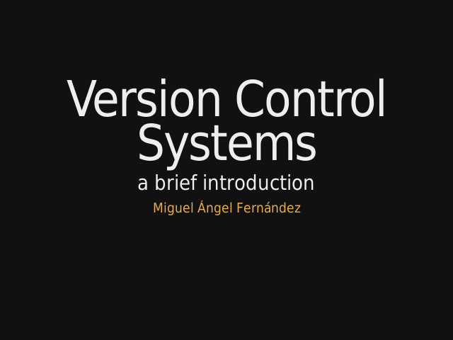 Version Control Systems – a brief introduction – Basic Operations