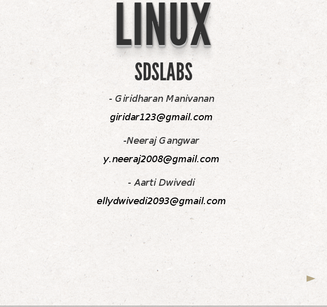 Linux – SDSLabs – Filesystem Hierarchy Standard