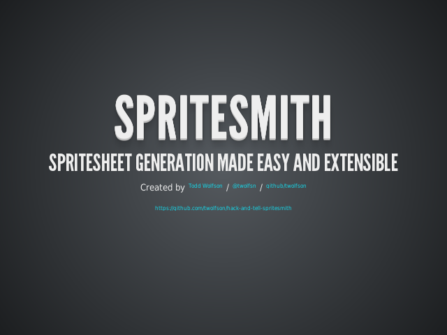 Spritesmith – Spritesheet generation made easy and extensible – What is a sprite?