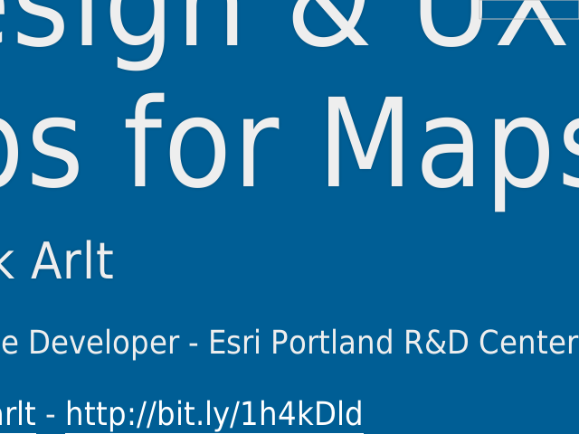 Design & UX Tips for Maps – Patrick Arlt
