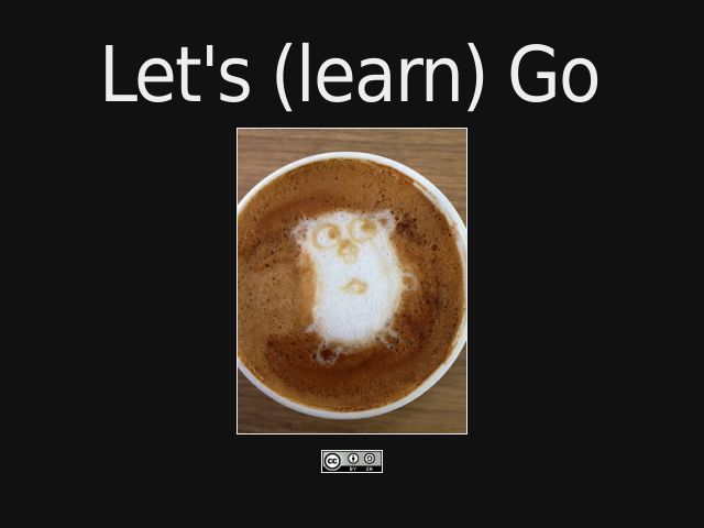 Let's (learn) Go – What is Go... ? – Basic Code