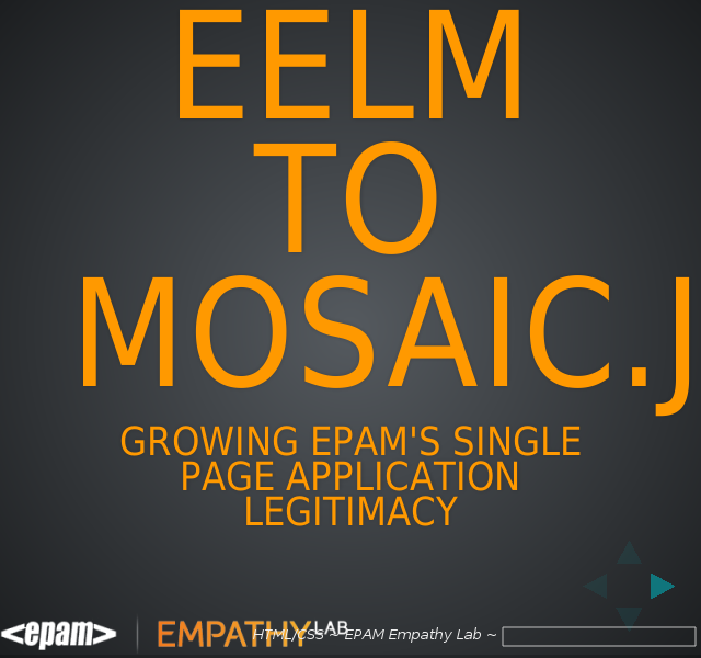 EELM to Mosaic.js